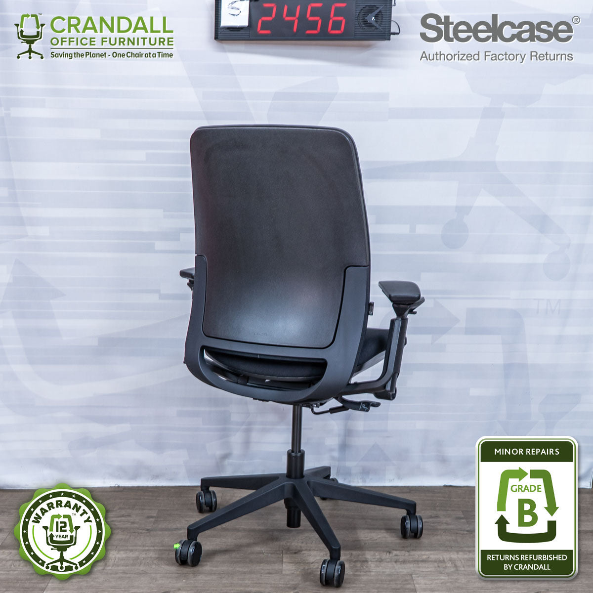 S-2456 - Steelcase Amia - Grade B