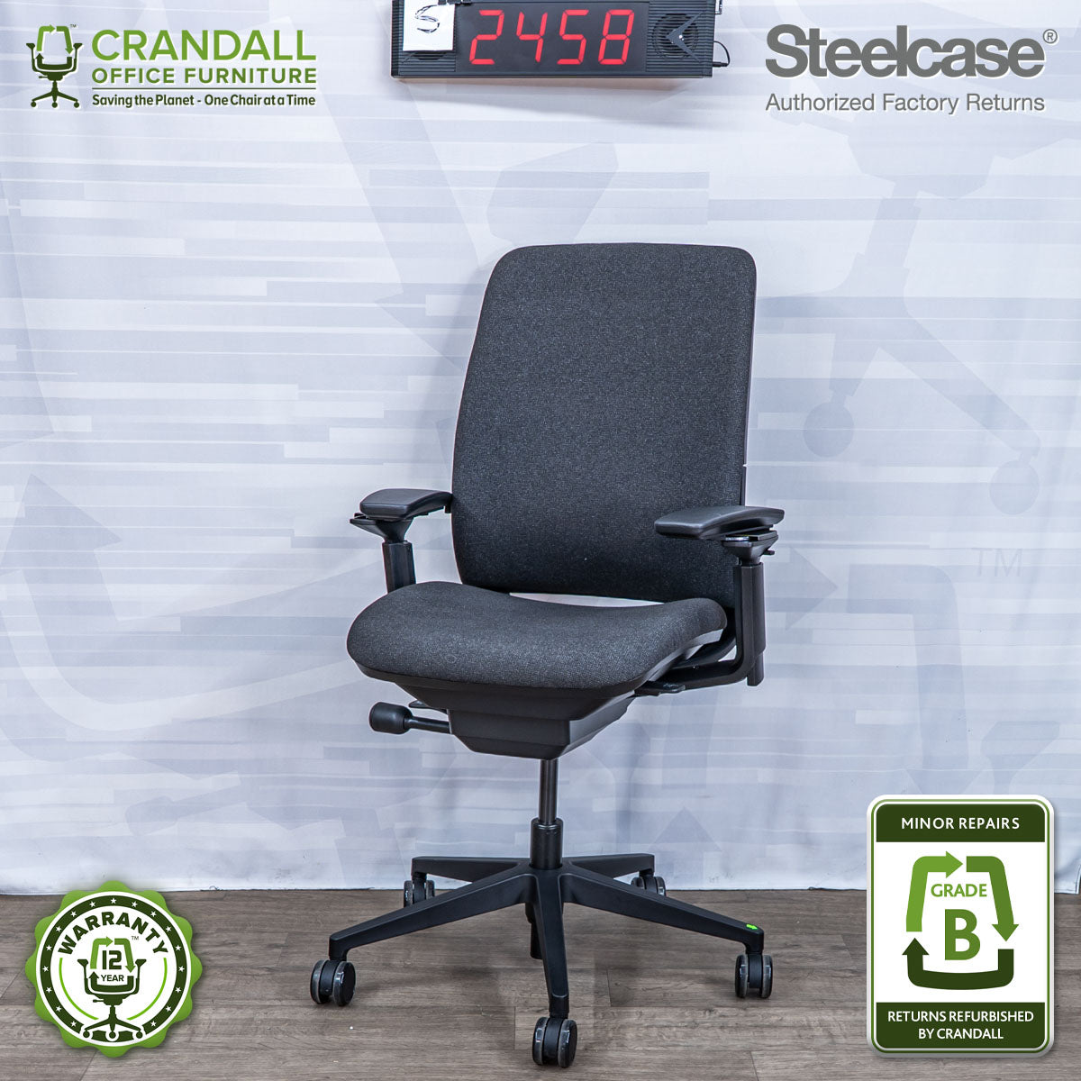 S-2458 - Steelcase Amia - Grade B