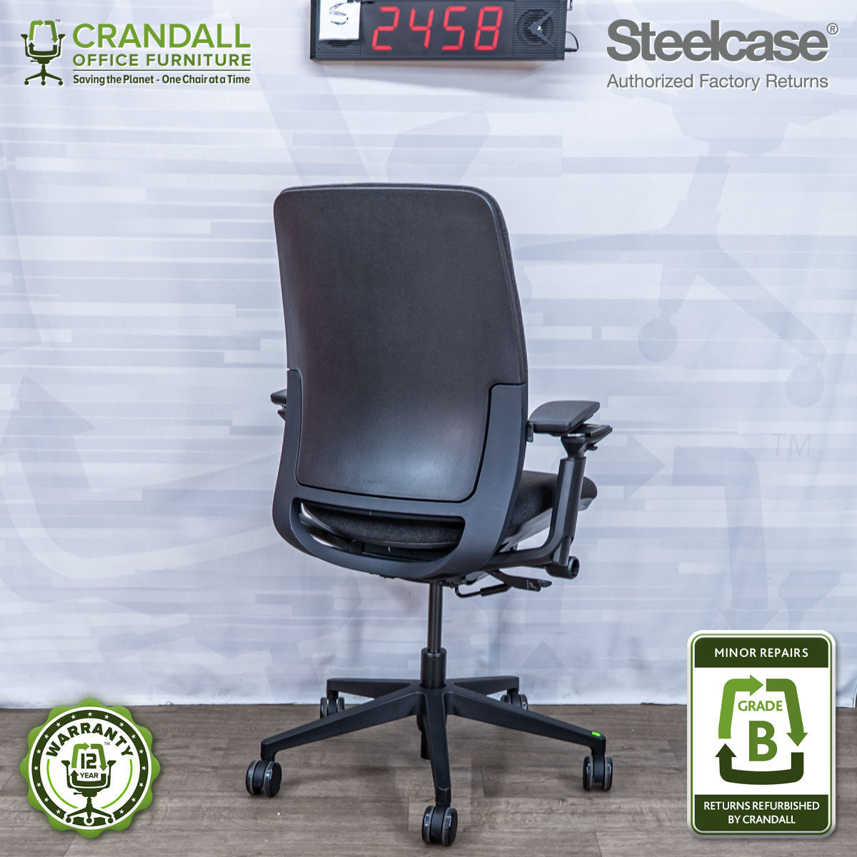 S-2458 - Steelcase Amia - Grade B
