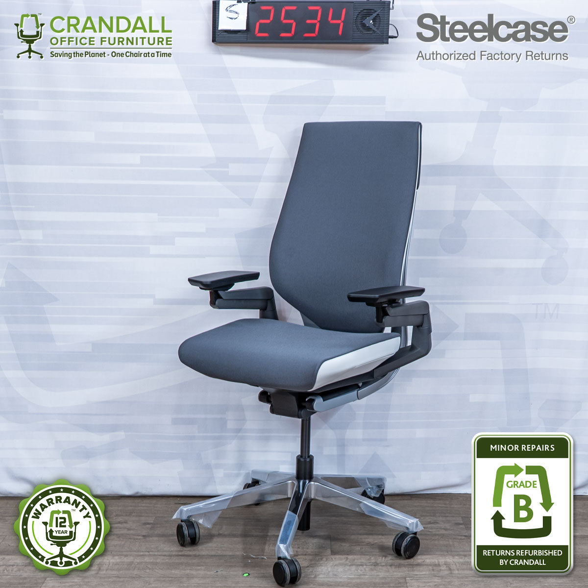 S-2534 - Steelcase Gesture - Grade B