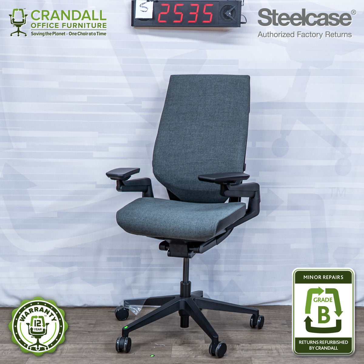 S-2535 - Steelcase Gesture - Grade B