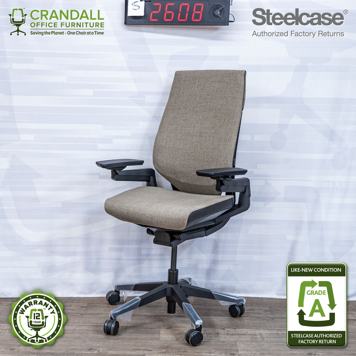 S-2608 - Steelcase Gesture - Grade A