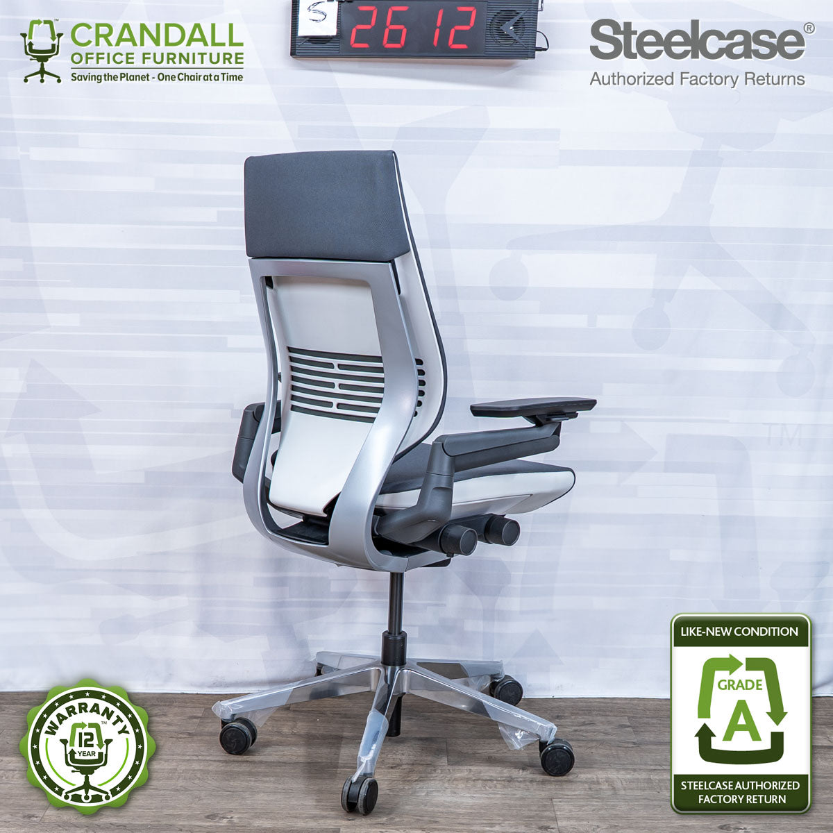 S-2612 - Steelcase Gesture - Grade A