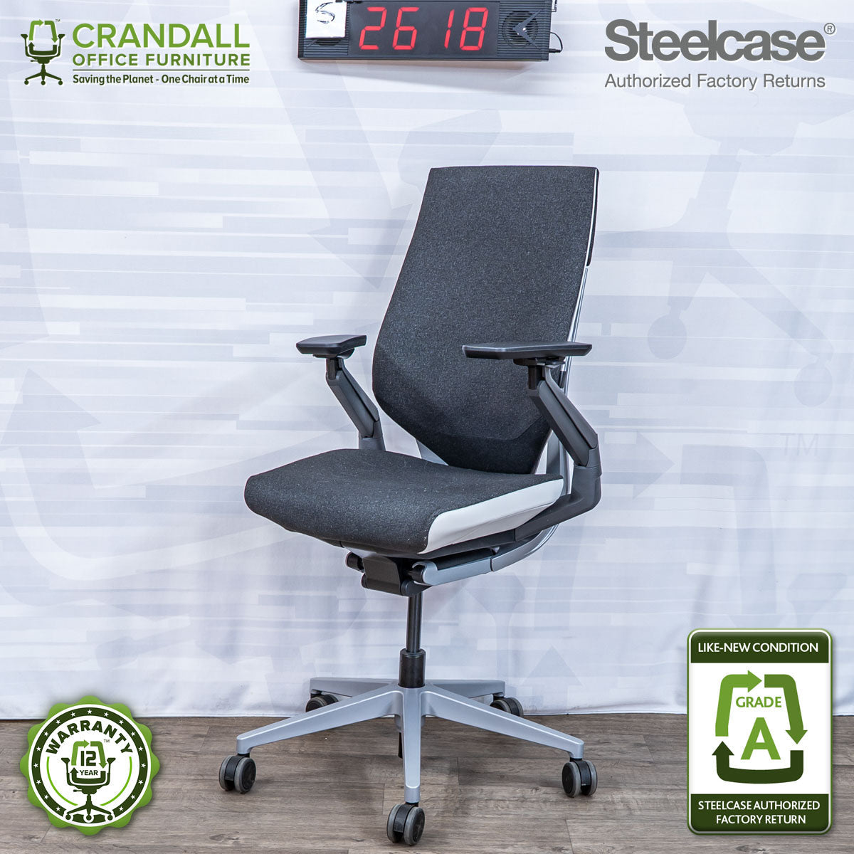 S-2618 - Steelcase Gesture - Grade A