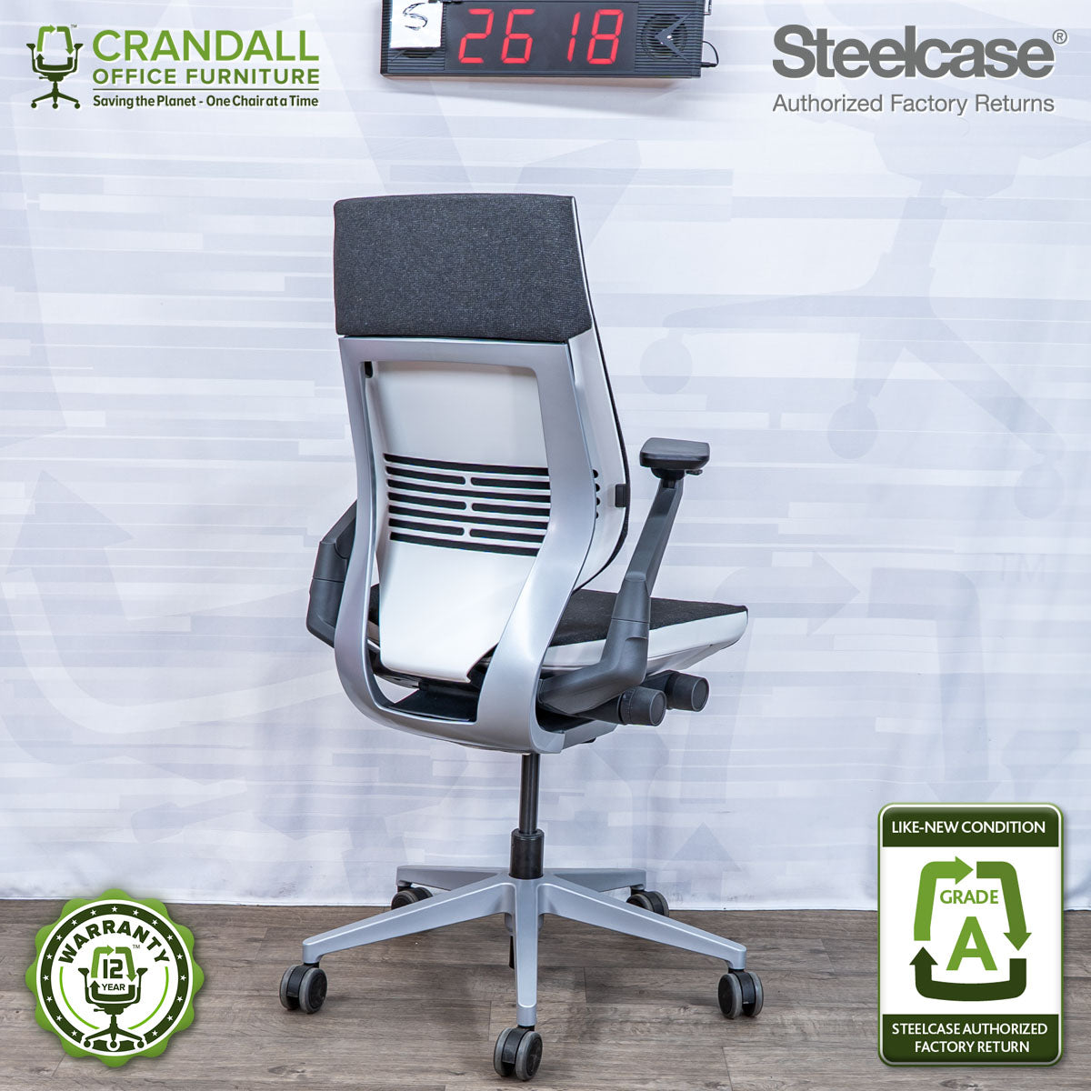 S-2618 - Steelcase Gesture - Grade A