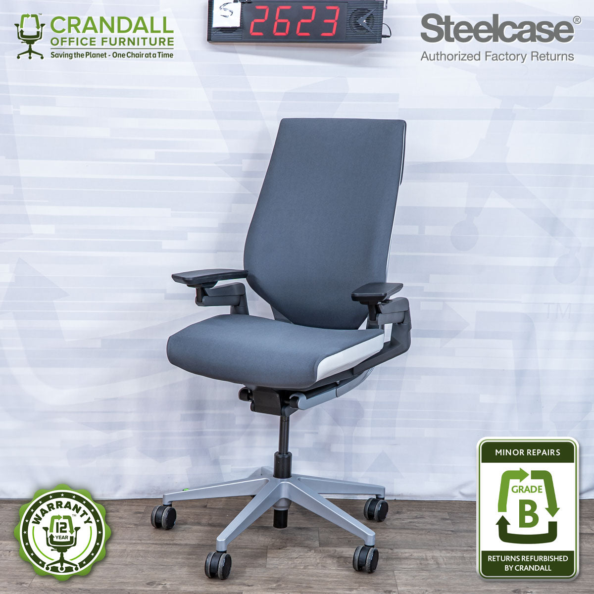 S-2623 - Steelcase Gesture - Grade B