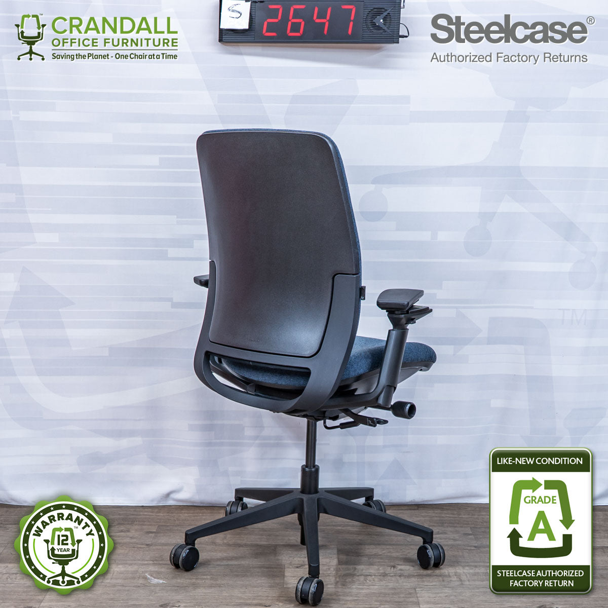 S-2647 - Steelcase Amia - Grade A