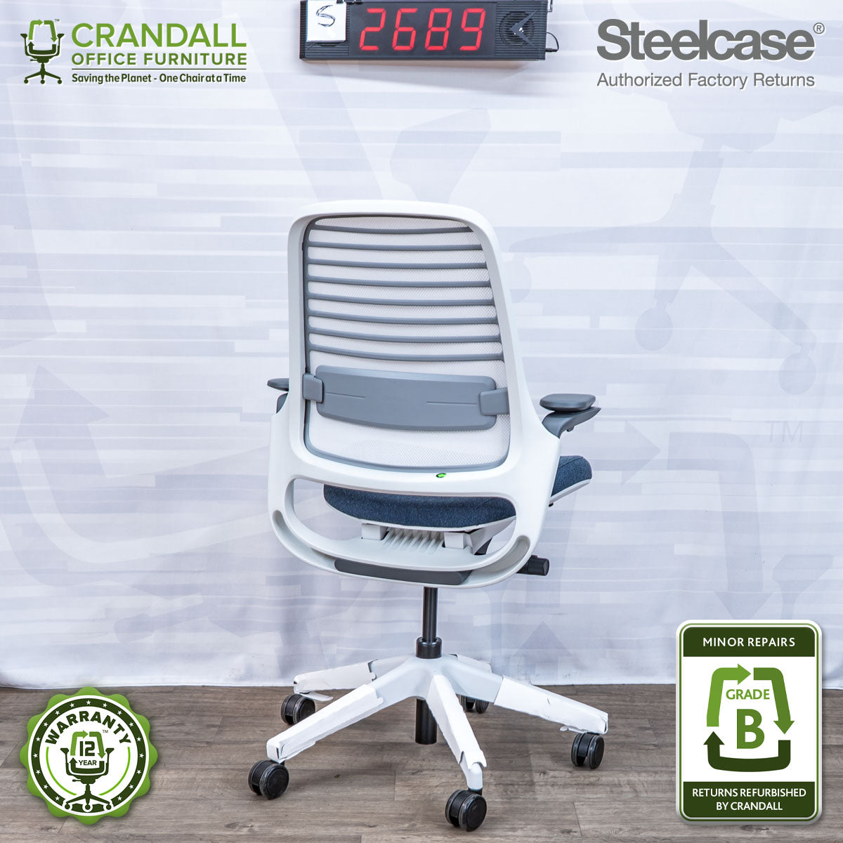 S-2689 - Steelcase Series 1 - Grade B