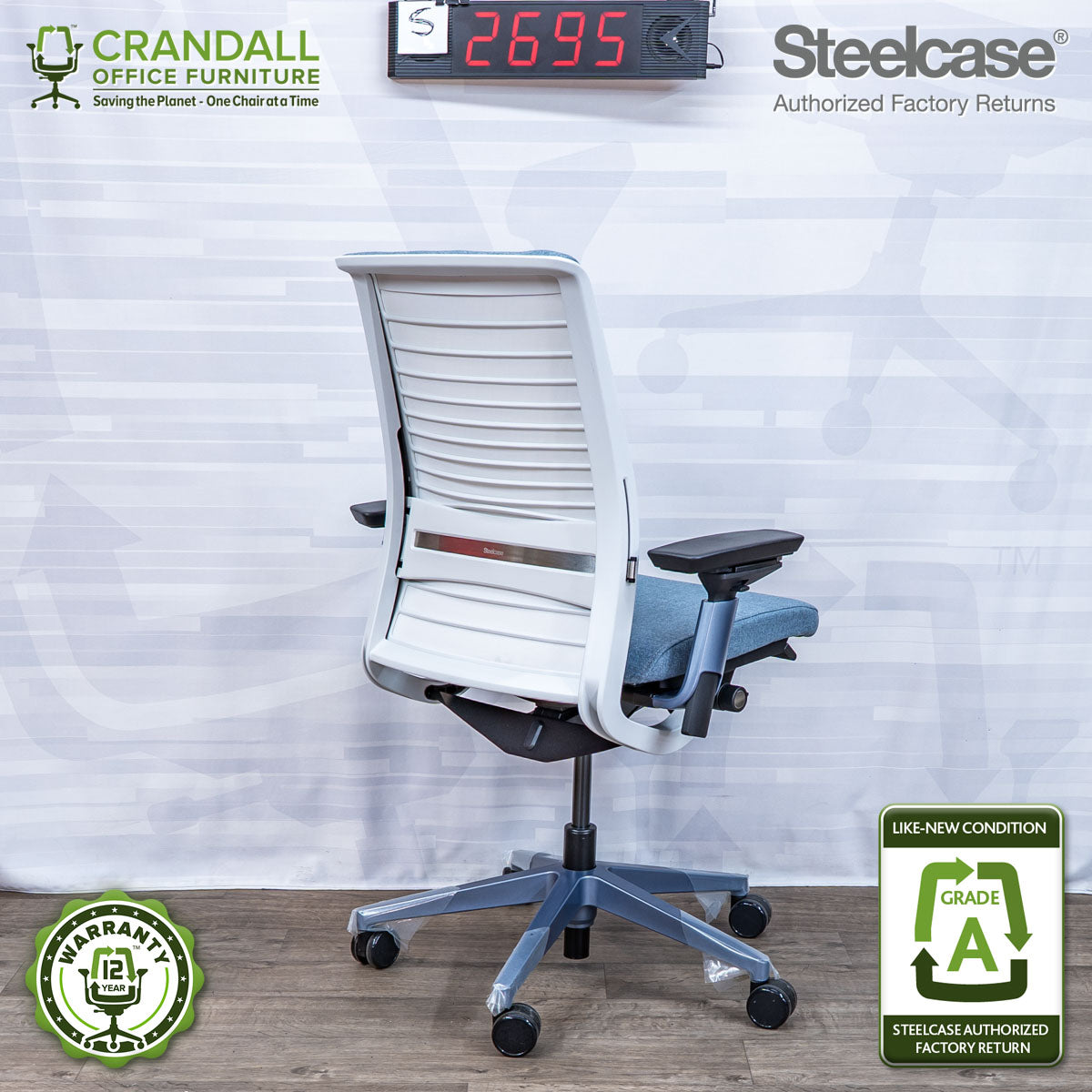 S-2695 - Steelcase V2 Think - Grade A