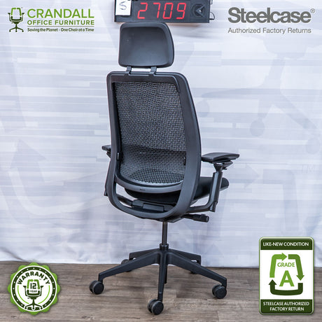 S-2709 - Steelcase Series 2 with Headrest - Grade A