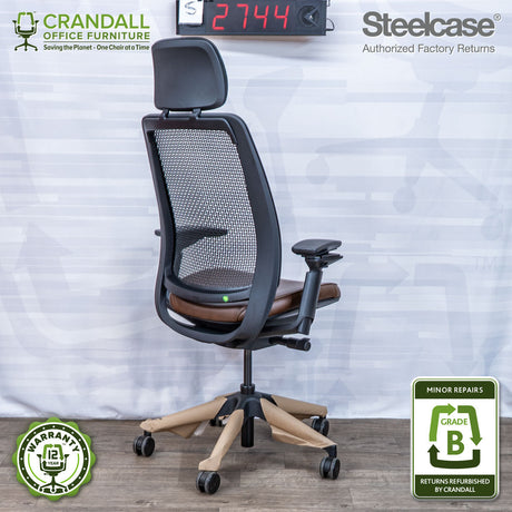 S-2744 - Steelcase Series 2 with Headrest - Grade B