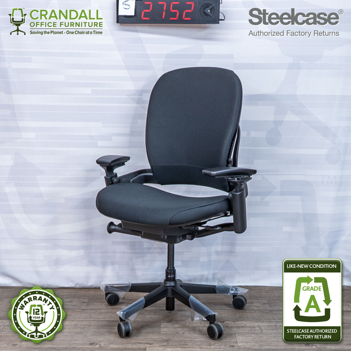 S-2752 - Steelcase Leap Plus - Grade A