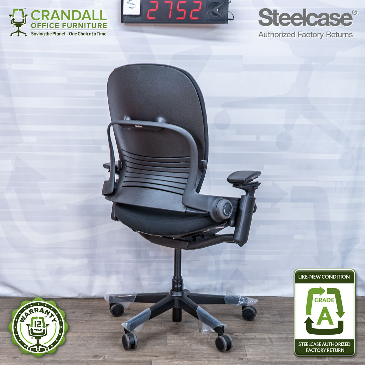 S-2752 - Steelcase Leap Plus - Grade A