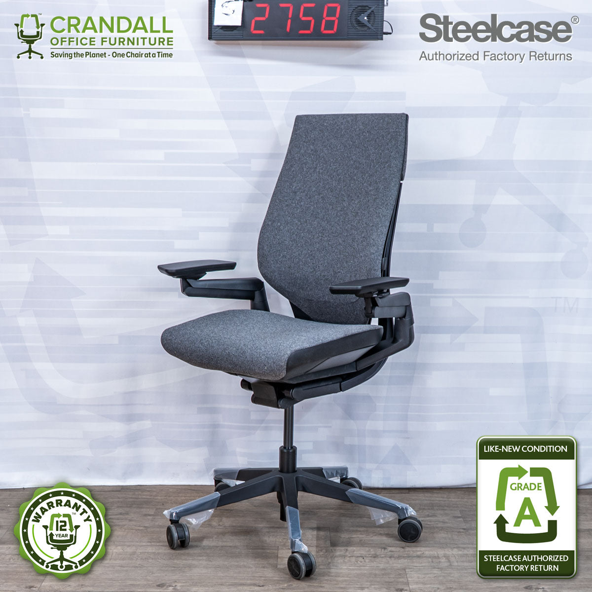 S-2758 - Steelcase Gesture - Grade A