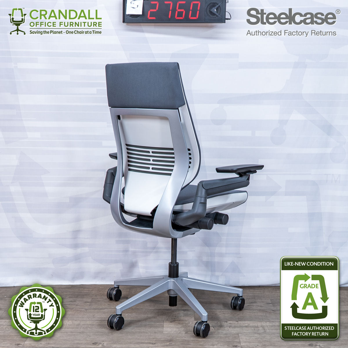 S-2760 - Steelcase Gesture - Grade A