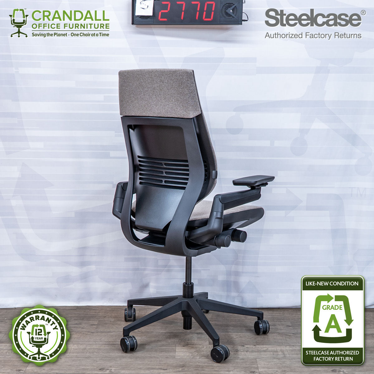 S-2770 - Steelcase Gesture - Grade A
