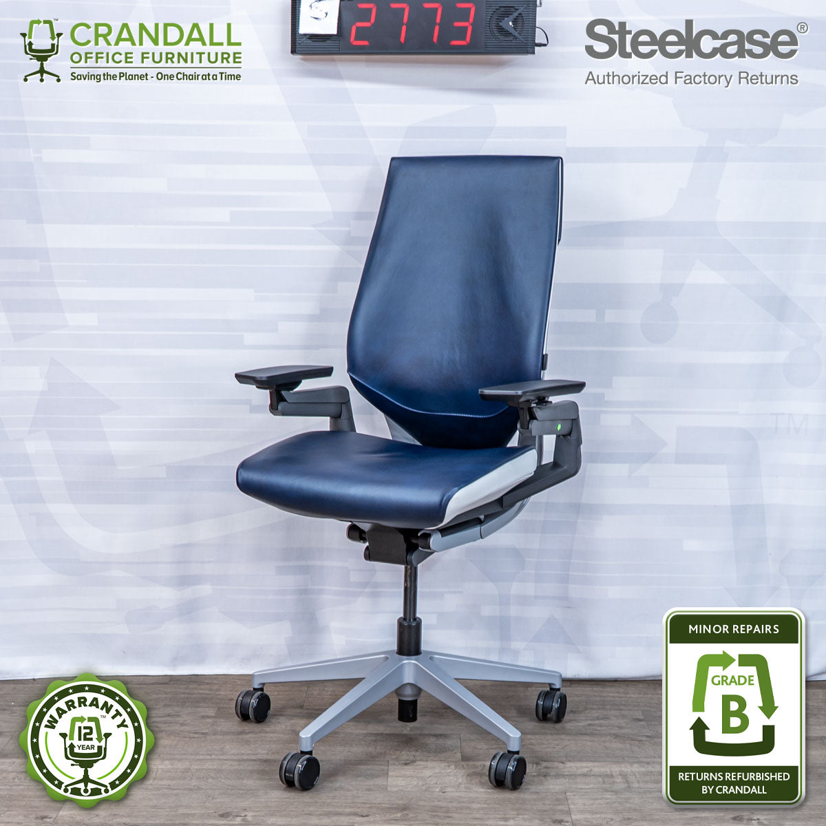 S-2773 - Steelcase Gesture - Grade B