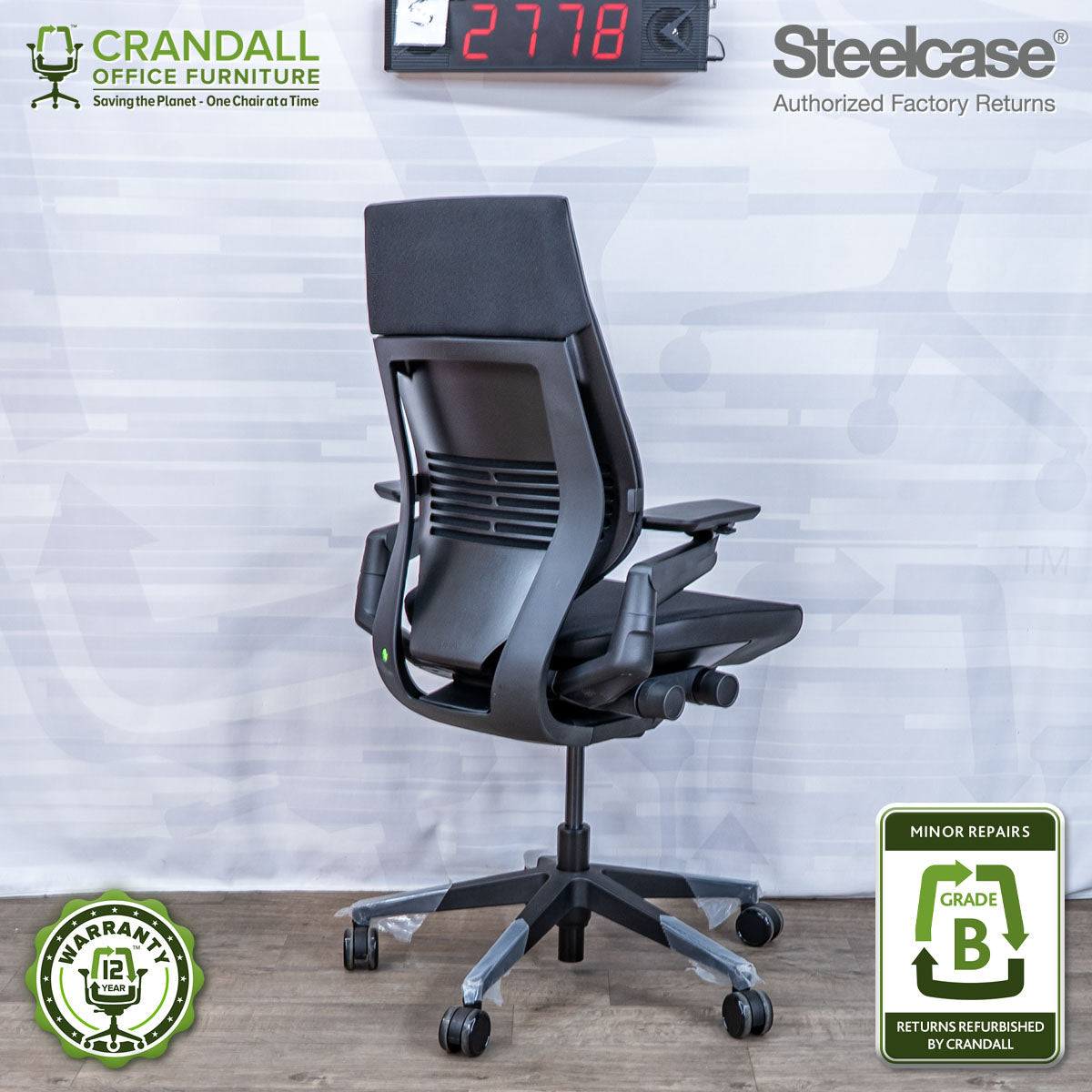 S-2778 - Steelcase Gesture - Grade B