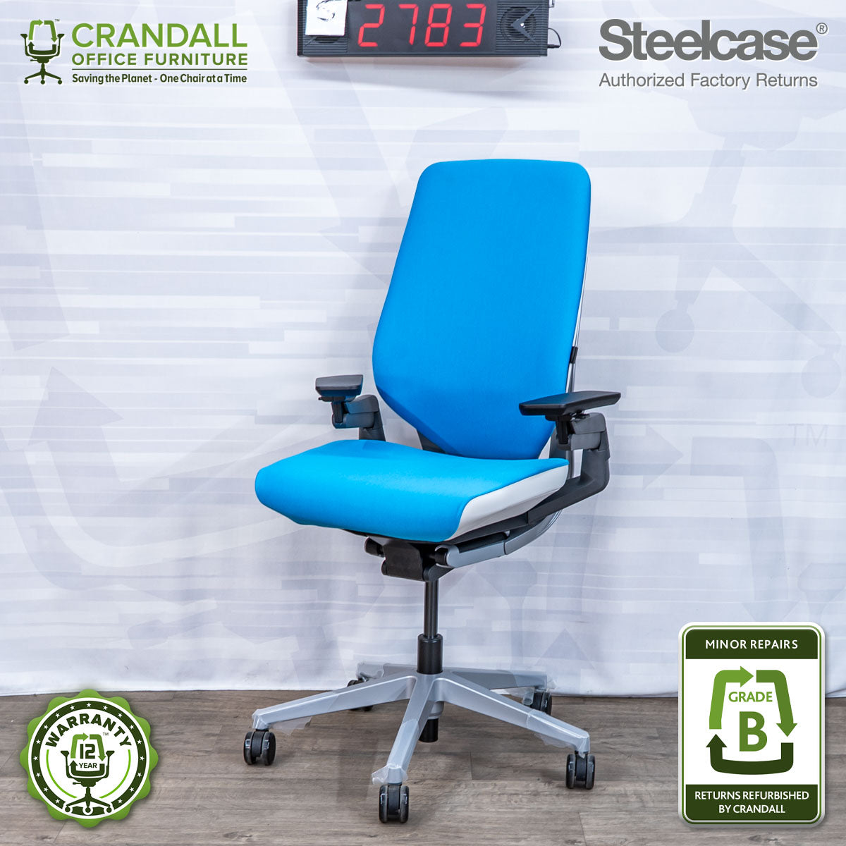 S-2783 - Steelcase Gesture - Grade B