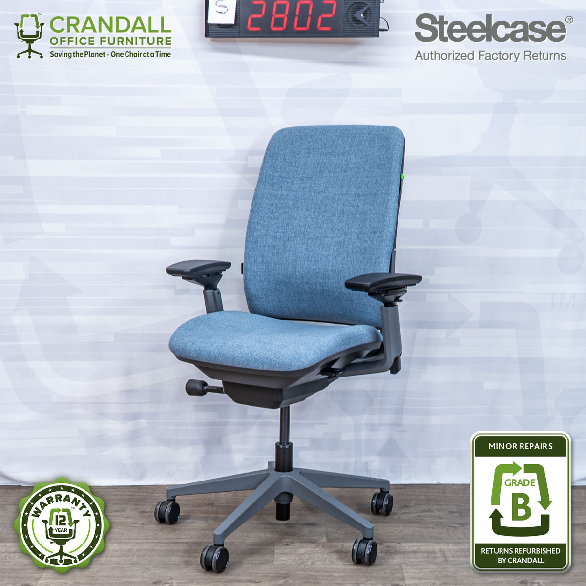 S-2802 - Steelcase Amia - Grade B