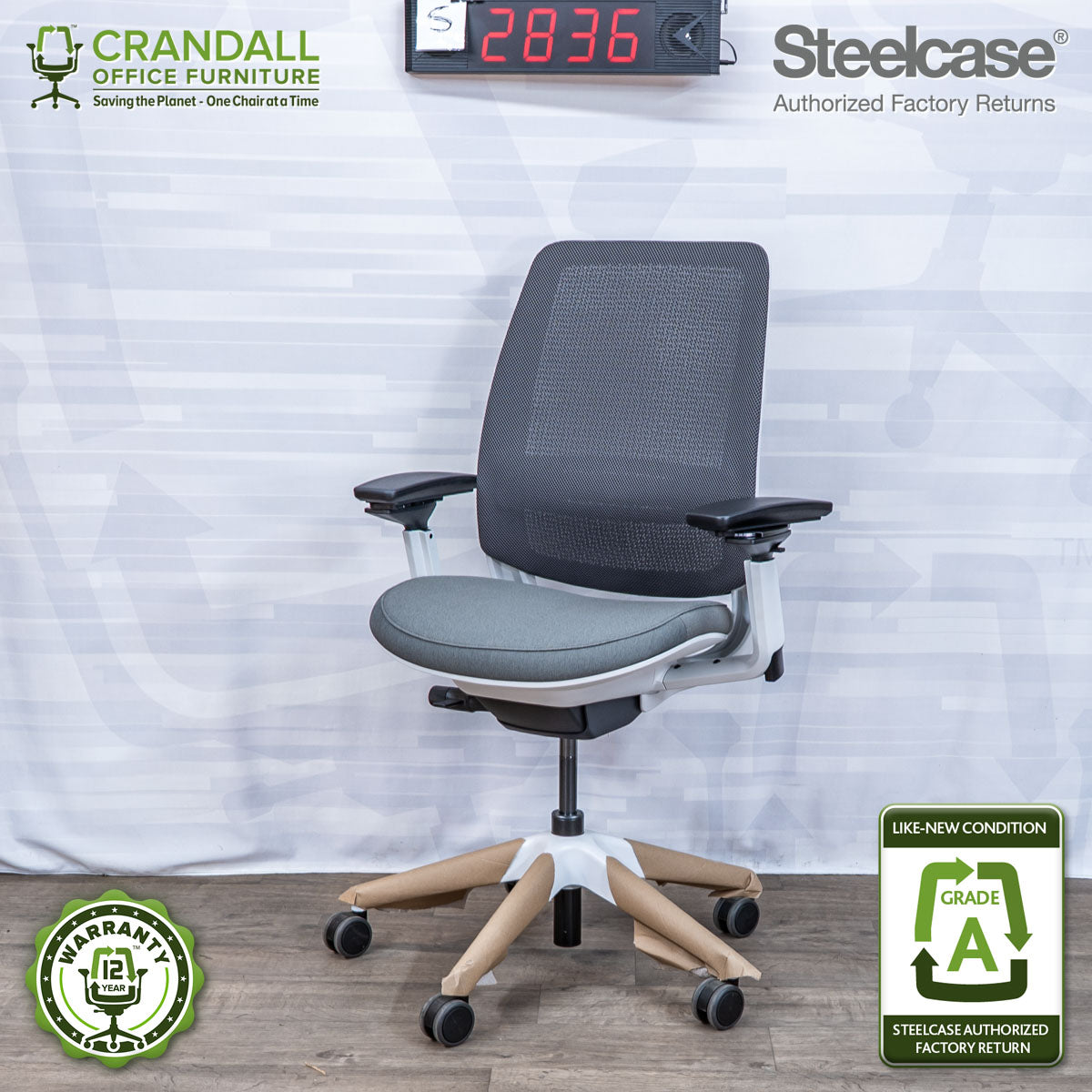 S-2836 - Steelcase Series 2 - Grade A