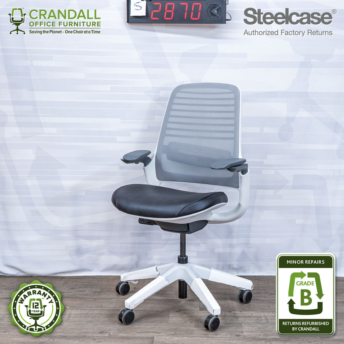 S-2870 - Steelcase Series 1 - Grade B