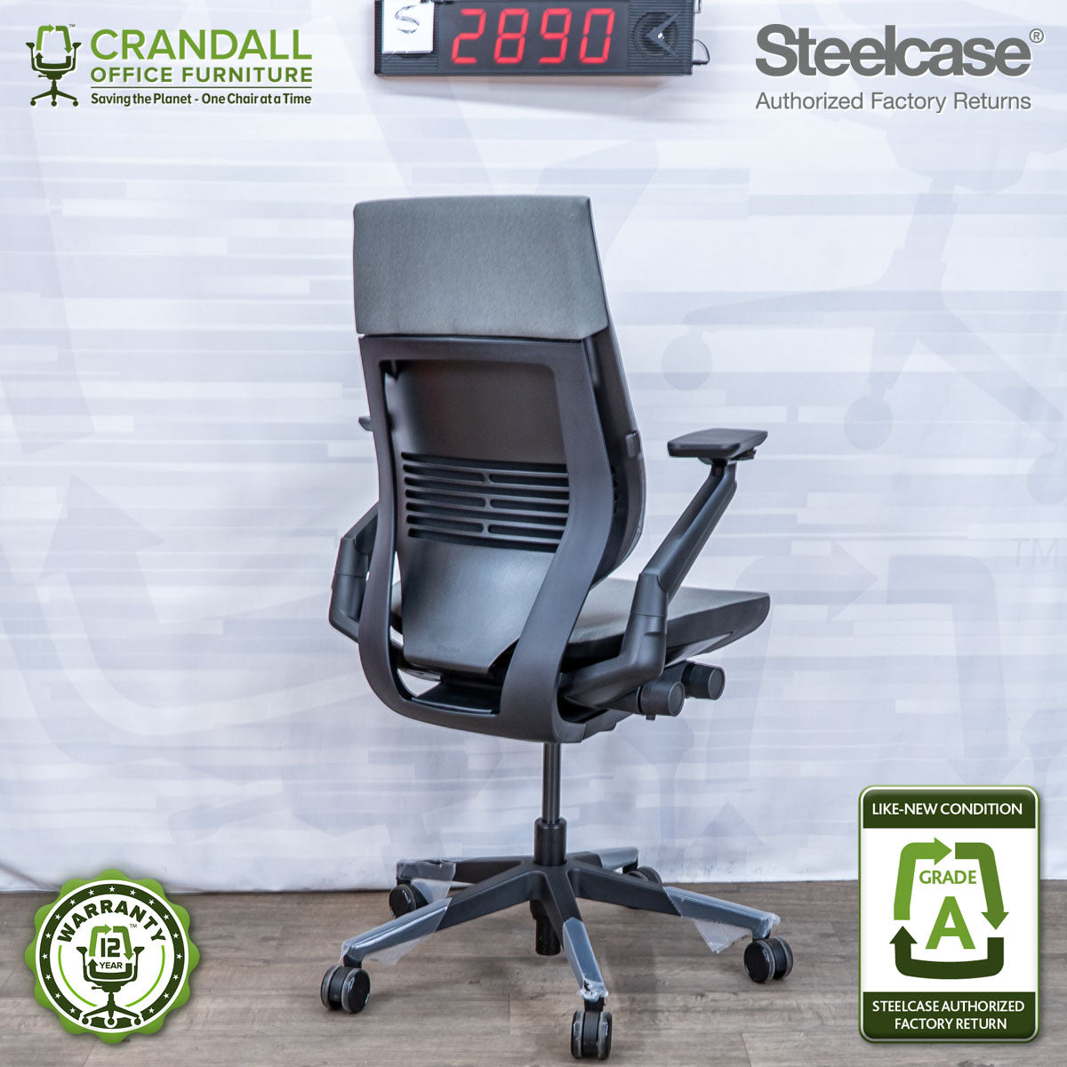 S-2890 - Steelcase Gesture - Grade A