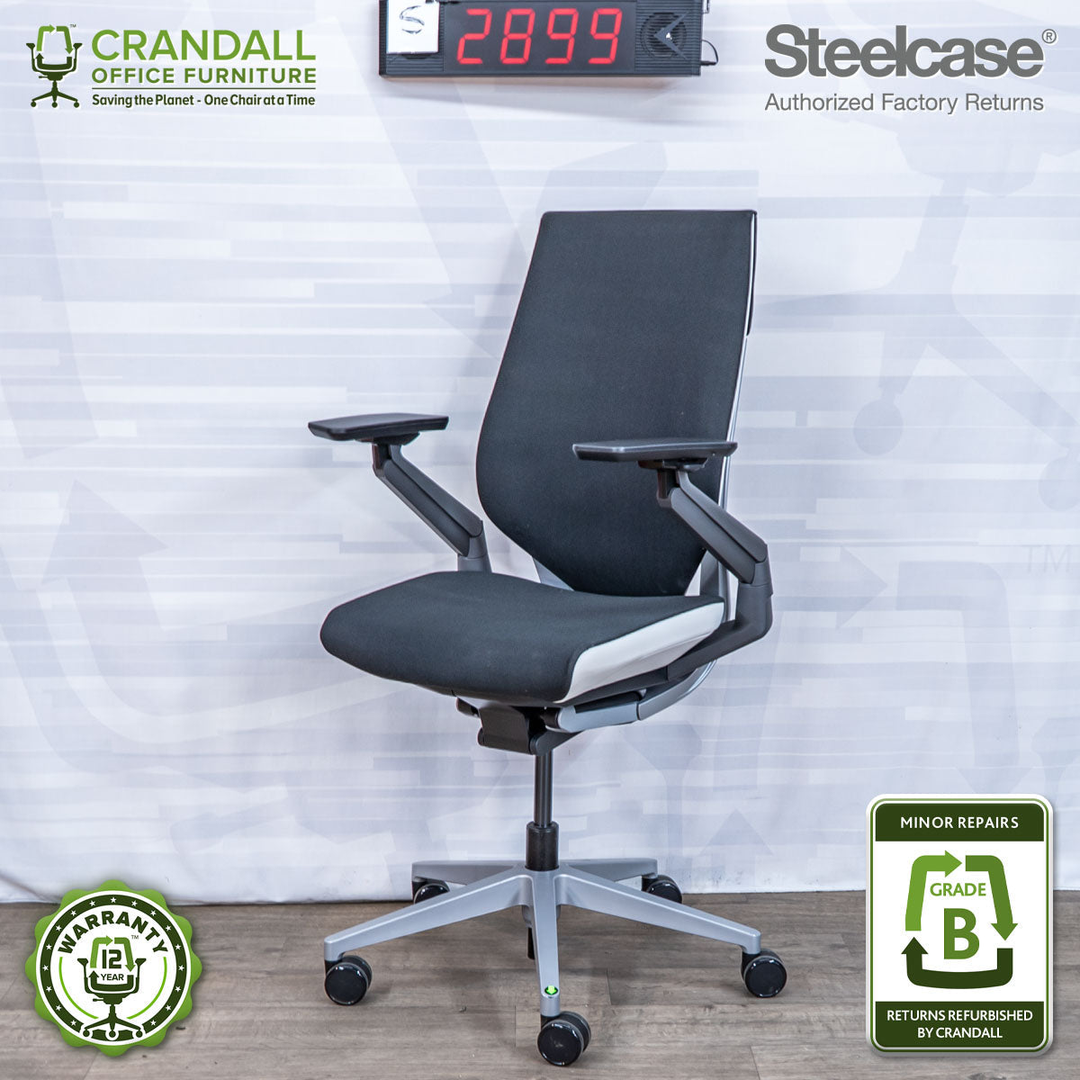 S-2899 - Steelcase Gesture - Grade B