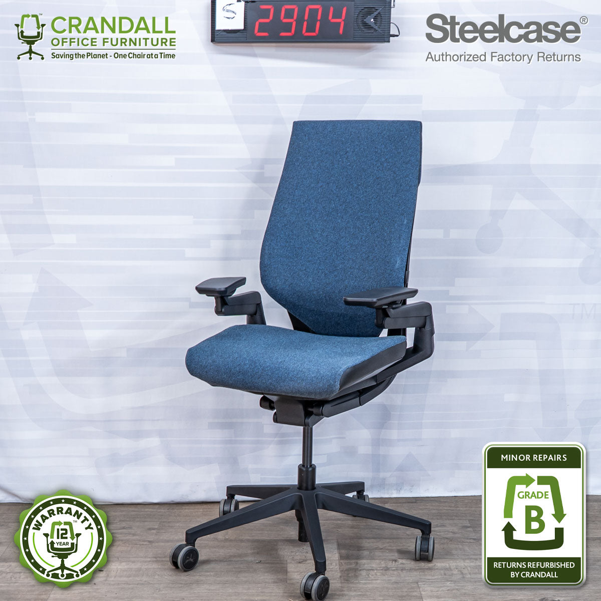S-2904 - Steelcase Gesture - Grade B