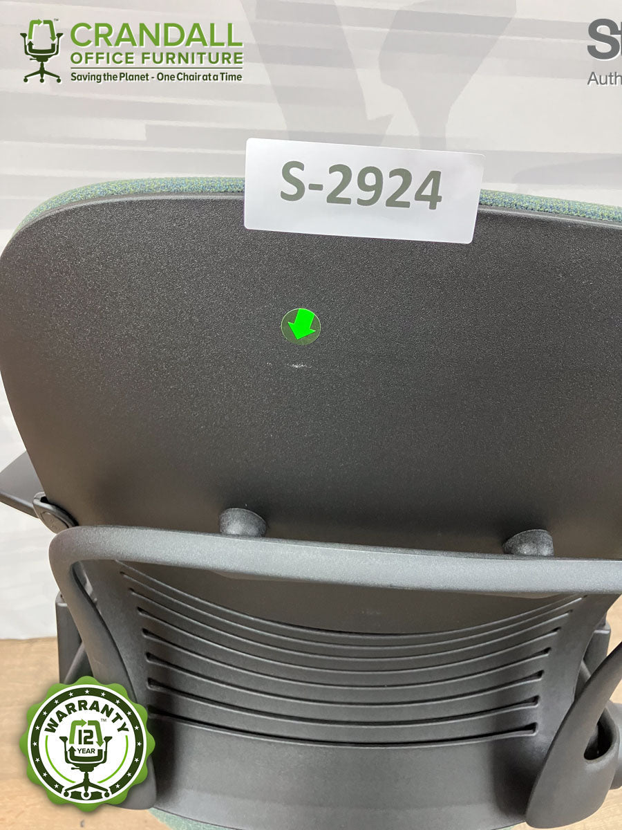S-2924 - Steelcase V2 Leap - Grade B