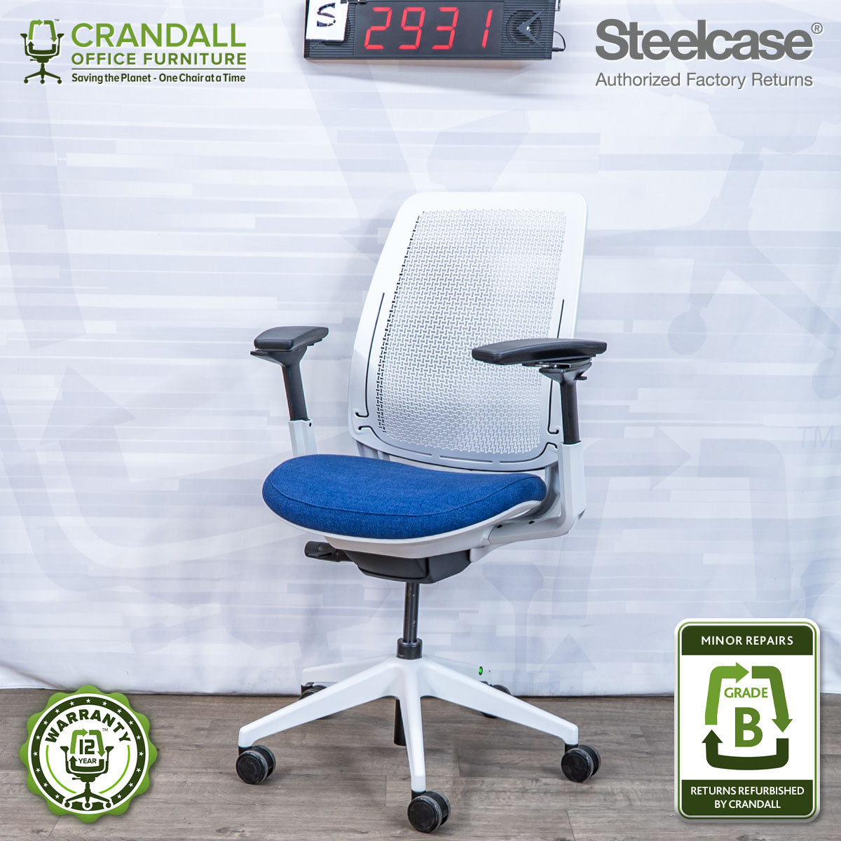 S-2931 - Steelcase Series 2 - Grade B