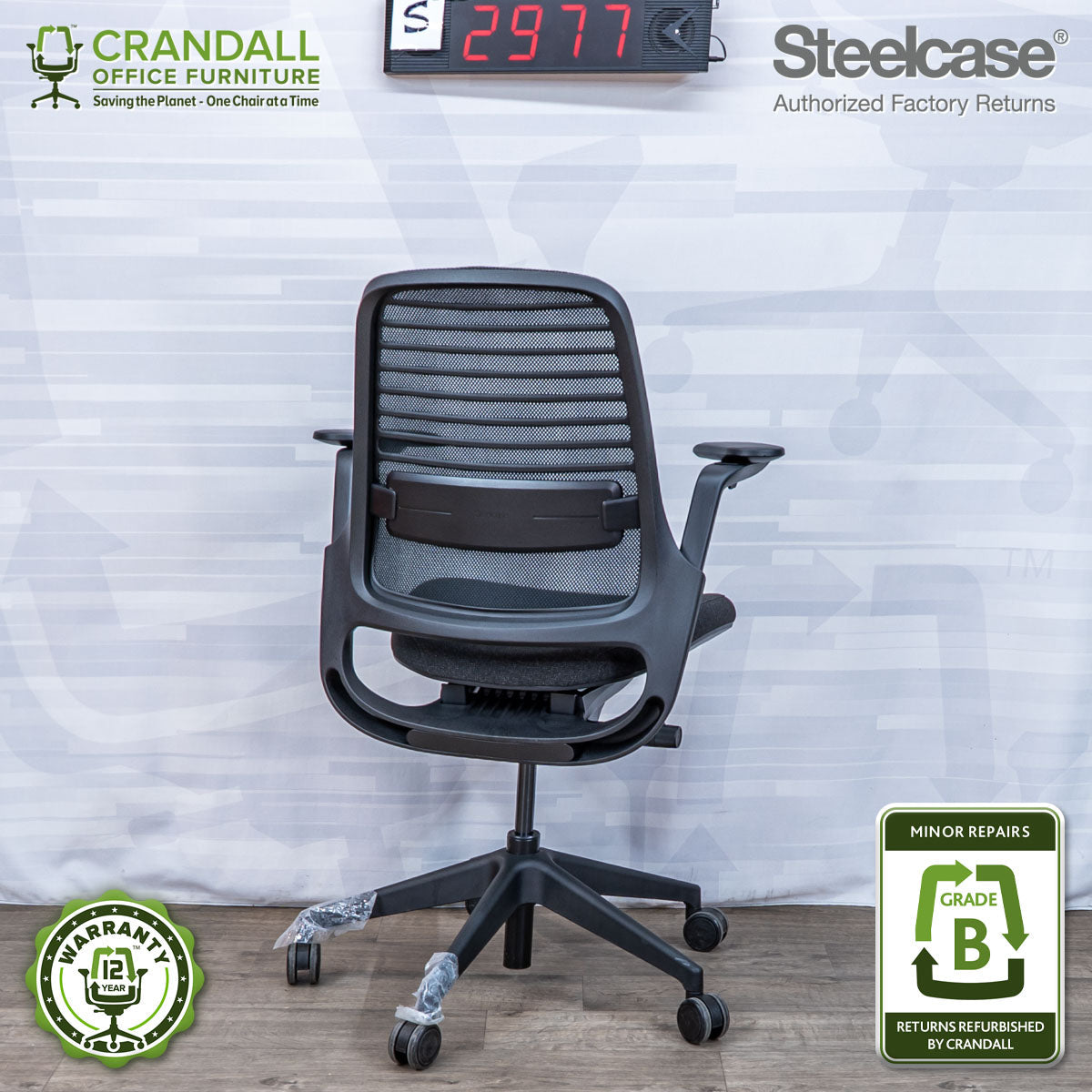 S-2977 - Steelcase Series 1 - Grade B