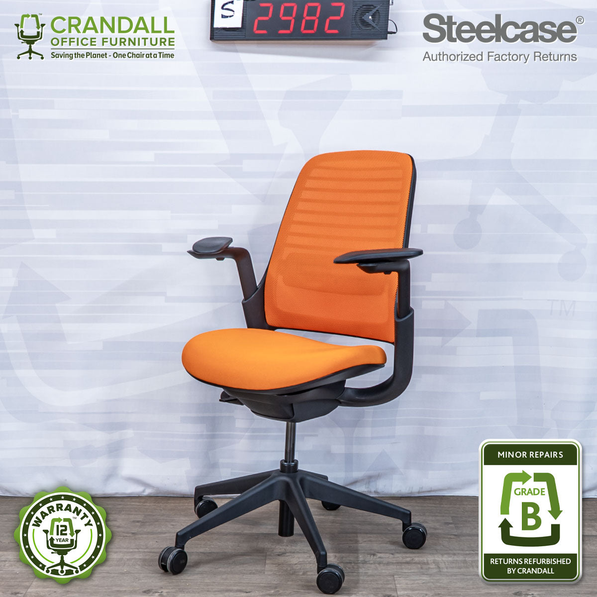 S-2982 - Steelcase Series 1 - Grade B