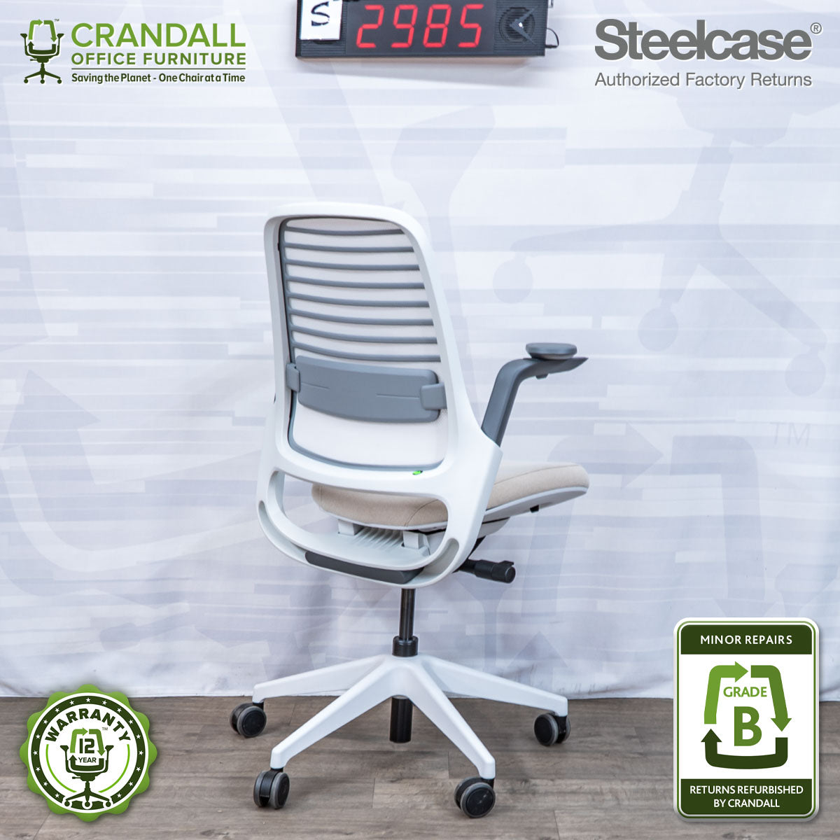 S-2985 - Steelcase Series 1 - Grade B