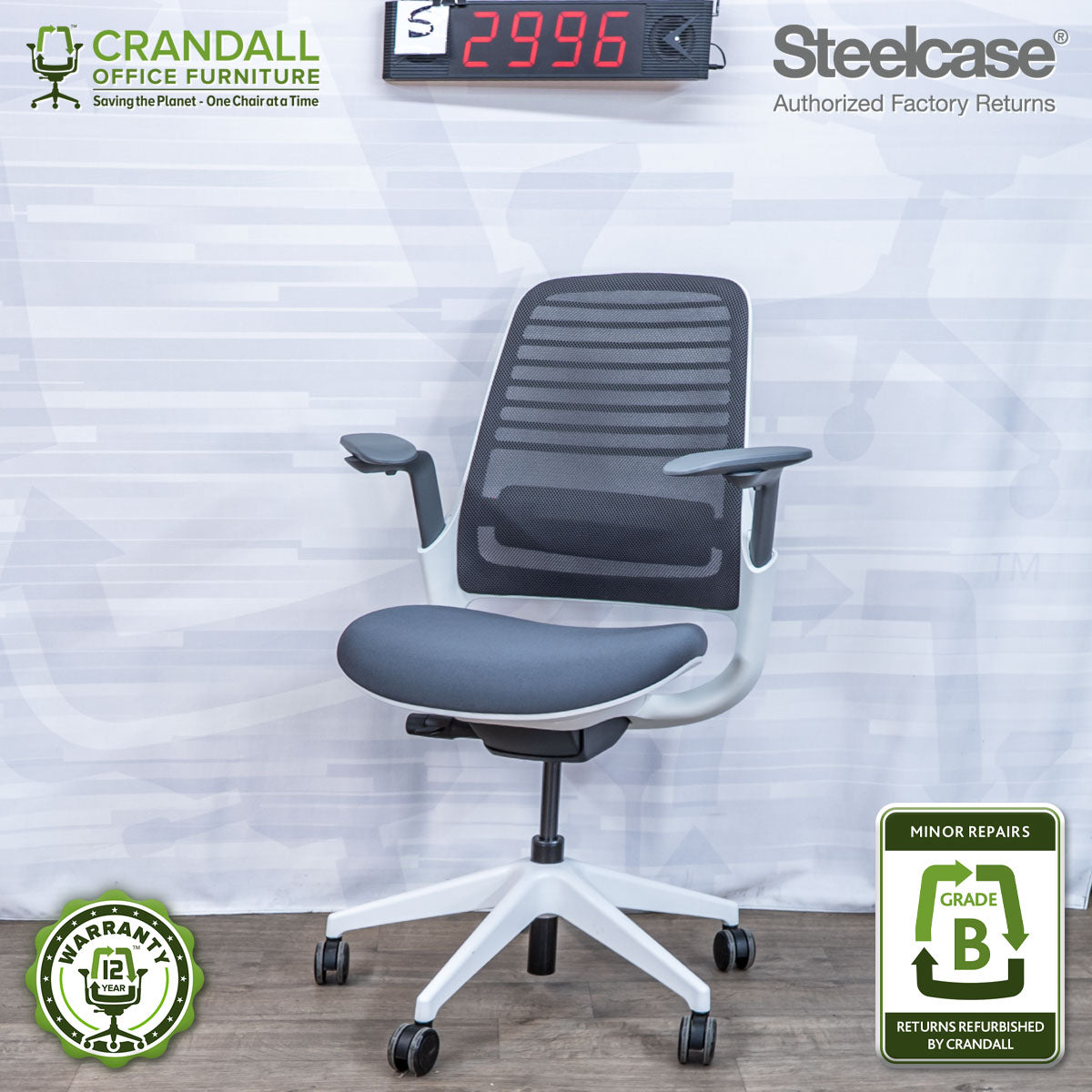 S-2996 - Steelcase Series 1 - Grade B