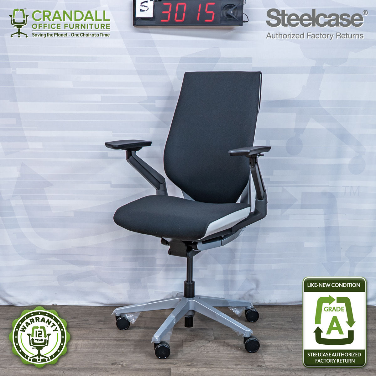 S-3015 - Steelcase Gesture - Grade A