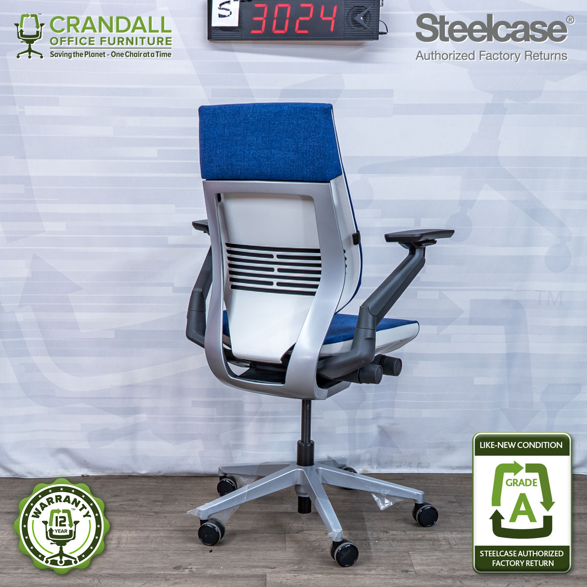 S-3024 - Steelcase Gesture - Grade A