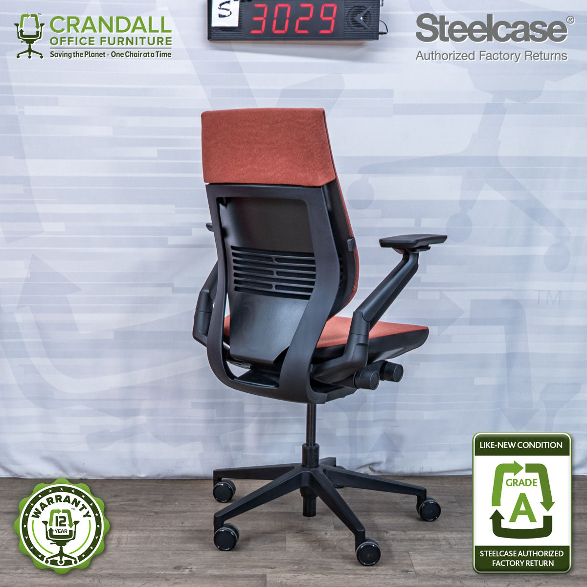 S-3029 - Steelcase Gesture - Grade A