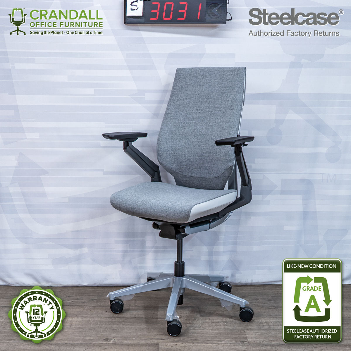 S-3031 - Steelcase Gesture - Grade A