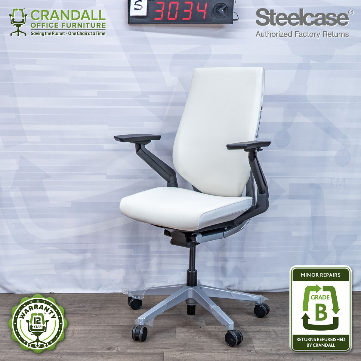 S-3034 - Steelcase Gesture - Grade B