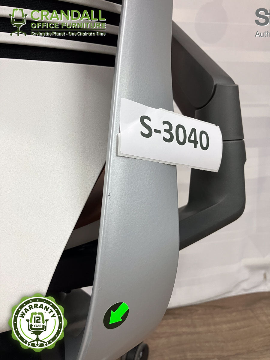 S-3040 - Steelcase Gesture with Headrest - Grade B