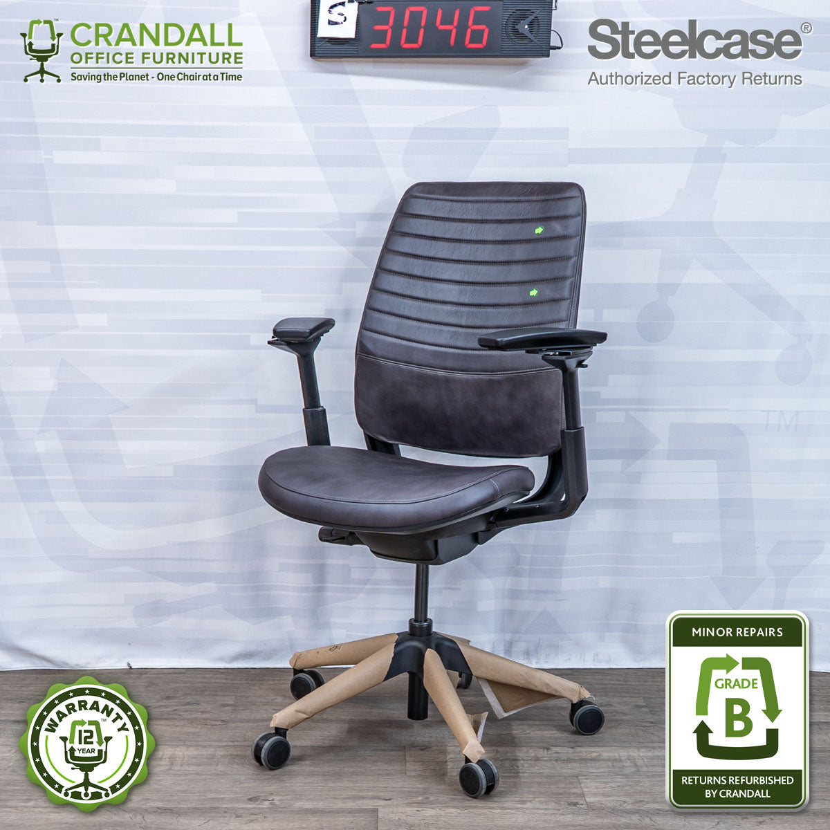 S-3046 - Steelcase Series 2 - Grade B