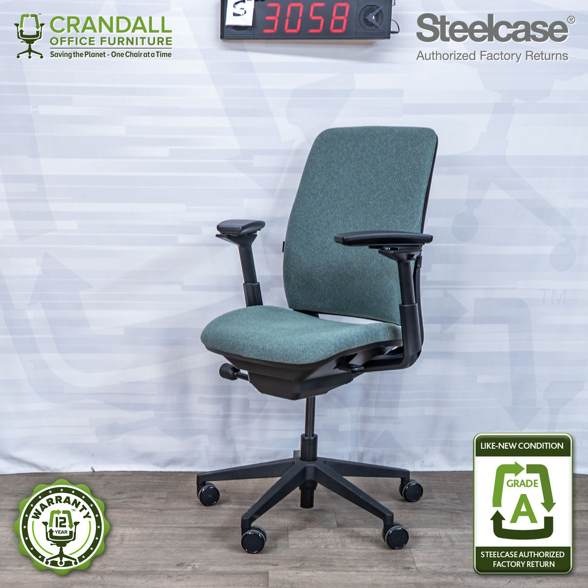 S-3058 - Steelcase Amia - Grade A