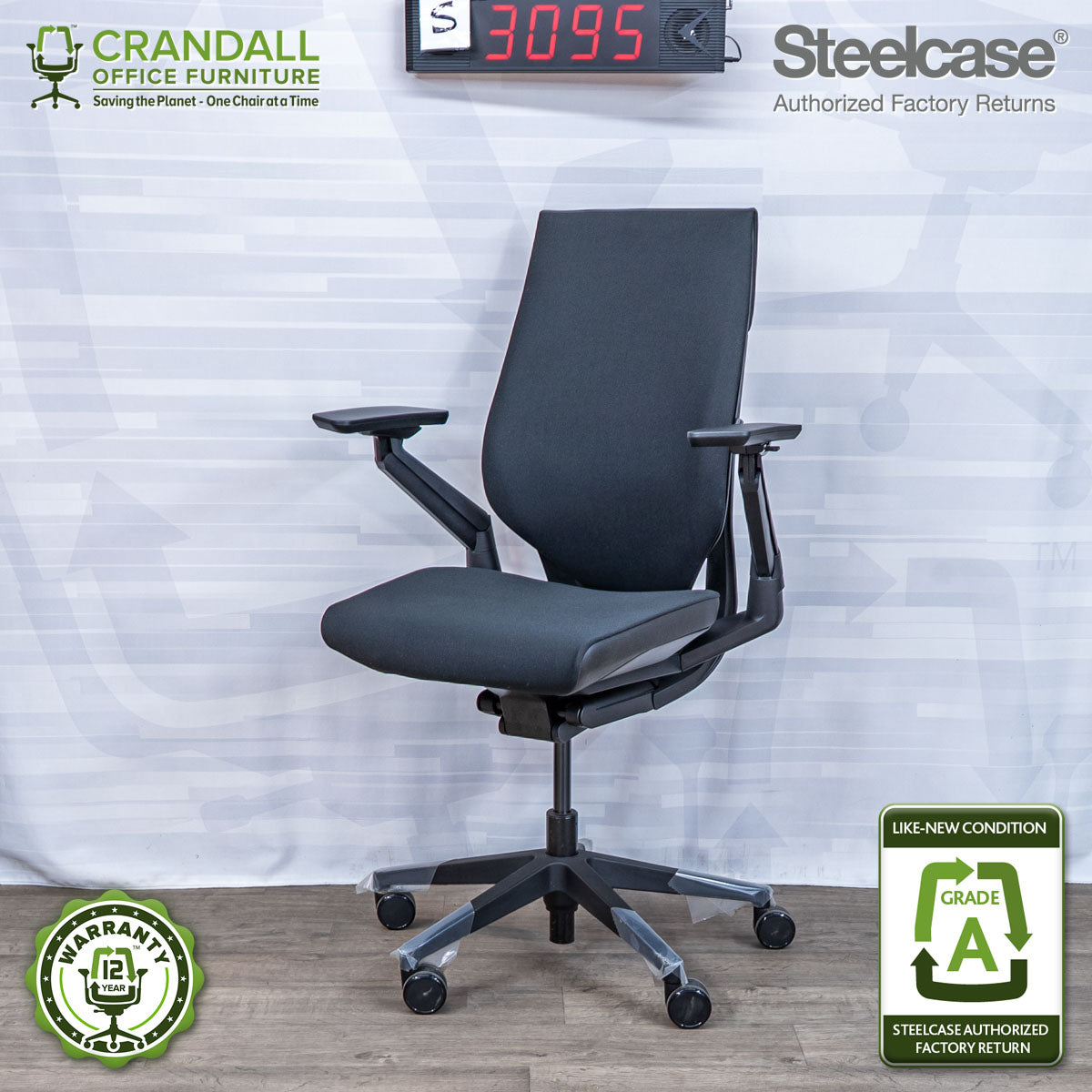 S-3095 - Steelcase Gesture - Grade A