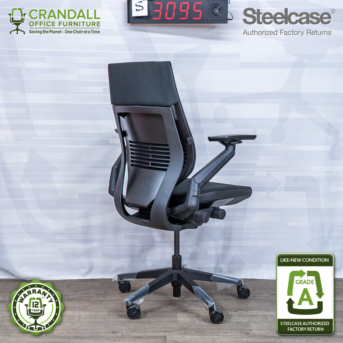 S-3095 - Steelcase Gesture - Grade A