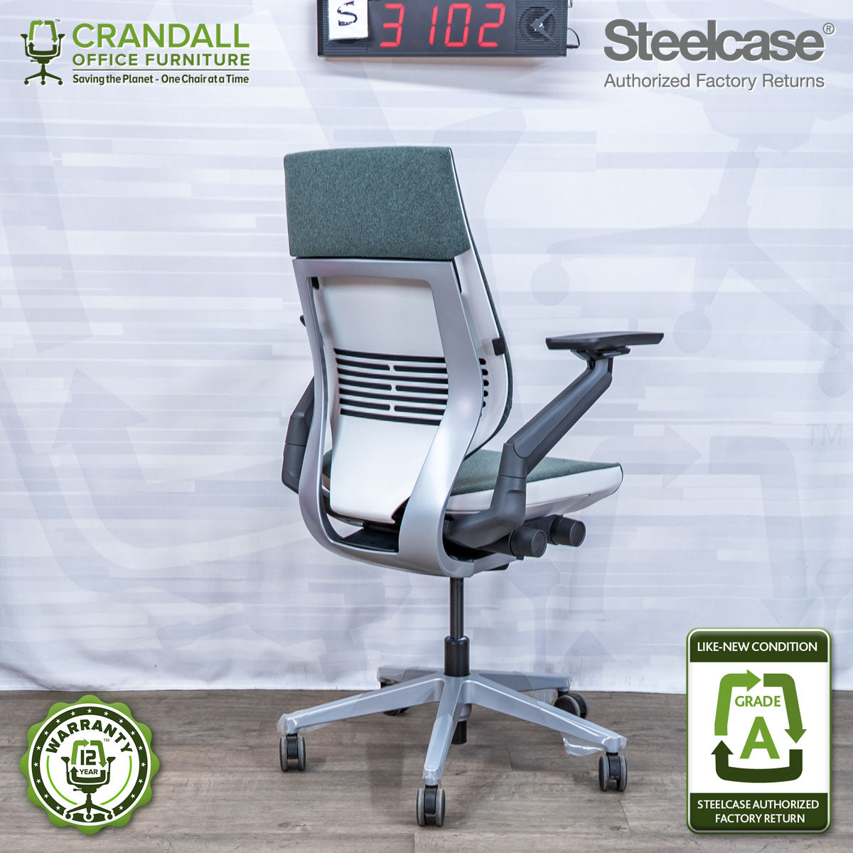 S-3102 - Steelcase Gesture - Grade A