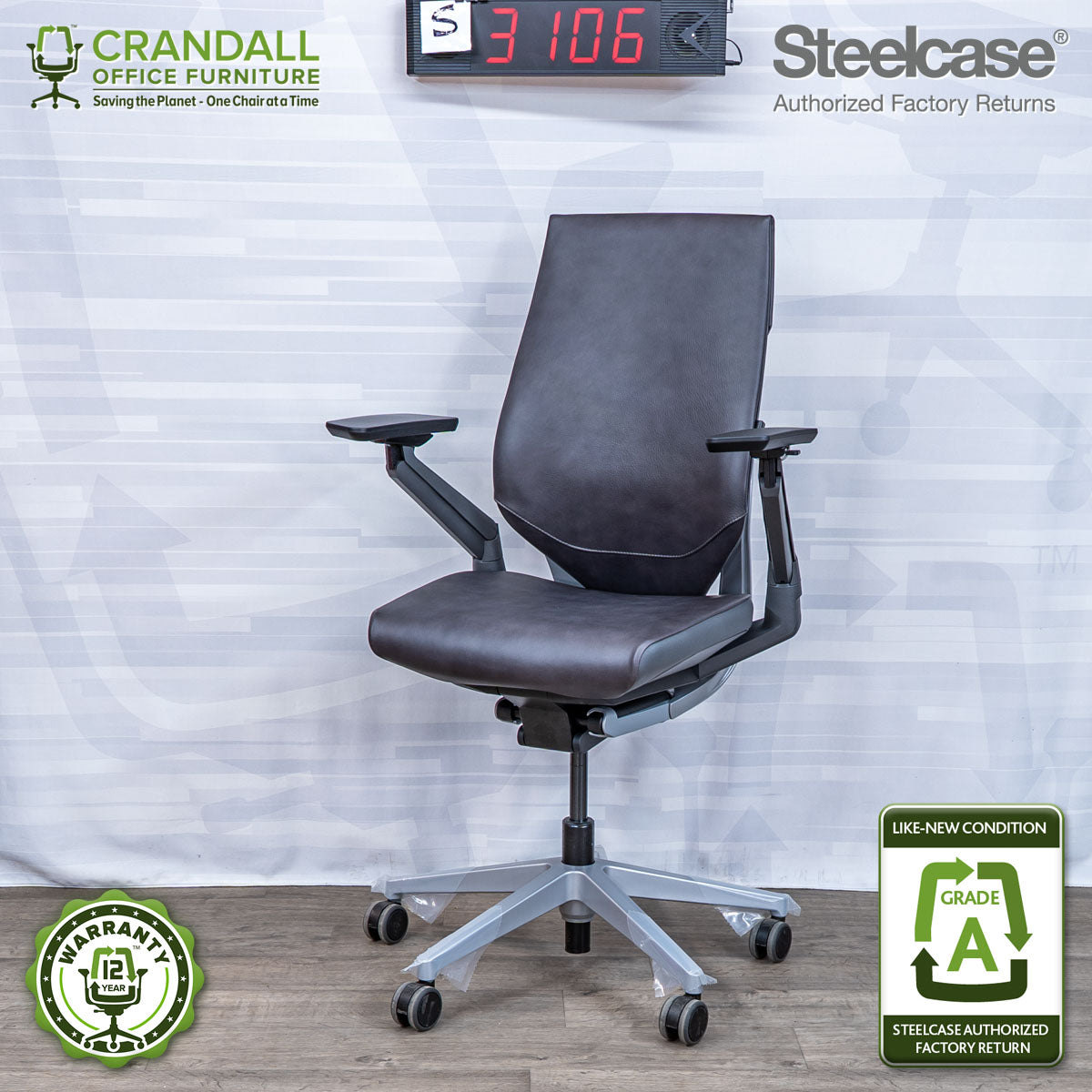 S-3106 - Steelcase Gesture - Grade A