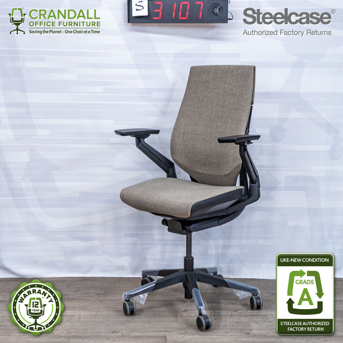 S-3107 - Steelcase Gesture - Grade A