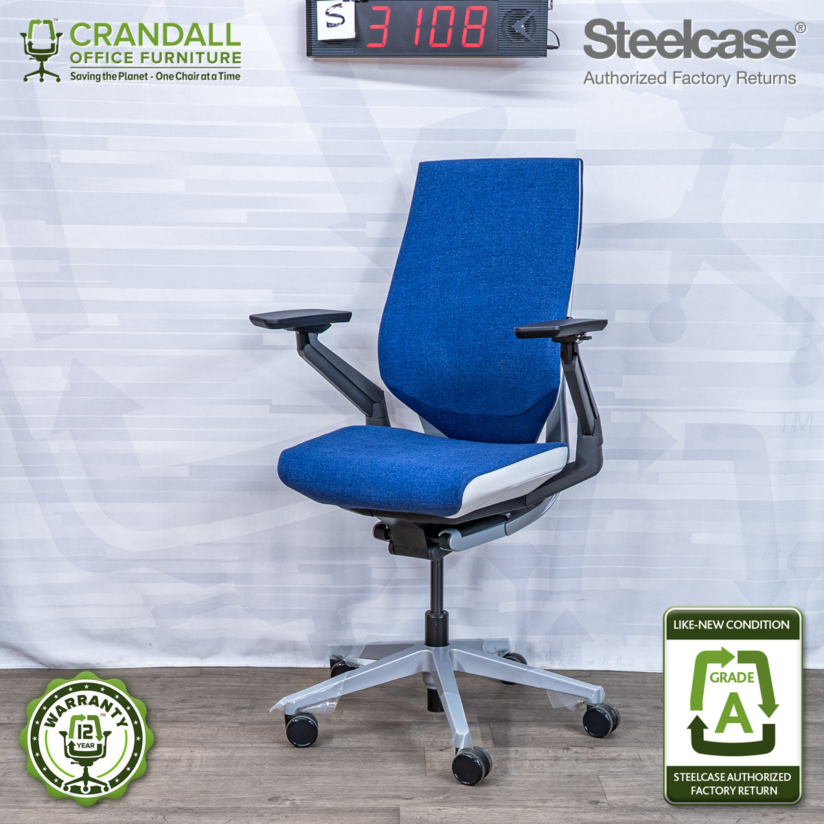 S-3108 - Steelcase Gesture - Grade A