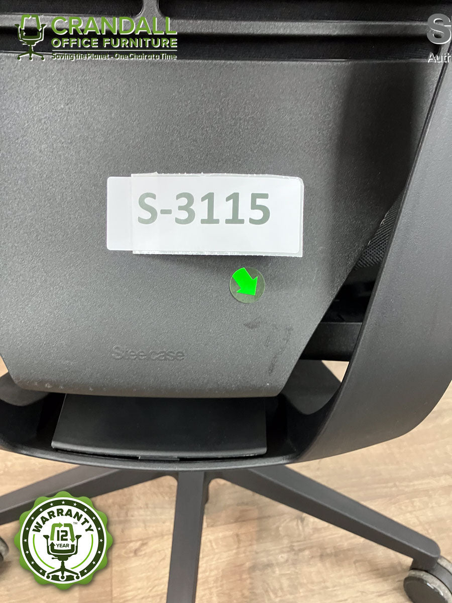 S-3115 - Steelcase Gesture with Headrest - Grade B